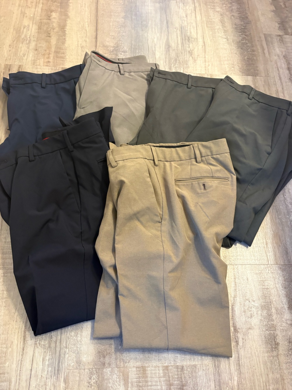 Van Heusen Flex Slim Fit Mens Dress Pants Bundle 32x29